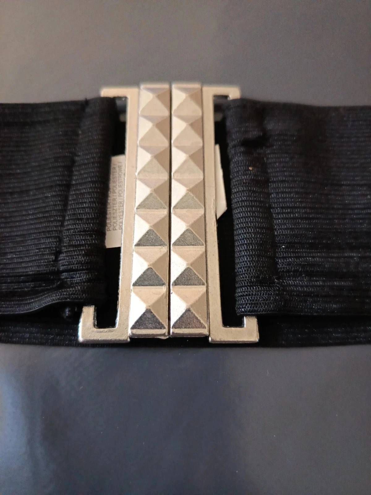 Black elastic belt – photo 2
